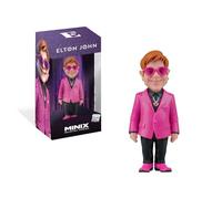 BANDAI - Minix Figura de colección 12cm - Elton John - Coleccionables para Exhibición - Idea de Regalo - Juguetes para Niños Y Adultos - Fans De la Música (MN18543)