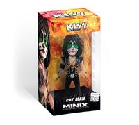 BANDAI - Minix Figura de colección 12cm - Kiss - Catman - Coleccionables para Exhibición - Idea de Regalo - Juguetes para Niños Y Adultos - Fans De Música (MN14125)