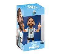 BANDAI Minix MN11735 Figura de Messi, Selección Argentina, Coleccionables de 12 cm para Exhibición, Idea de Regalo para Niños y Adultos, Fans de Fútbol, Multicolor