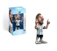 BANDAI Minix MN11735 Figura de Messi, Selección Argentina, Coleccionables de 12 cm para Exhibición, Idea de Regalo para Niños y Adultos, Fans de Fútbol, Multicolor