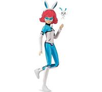 BANDAI - Miraculous Ladybug y Cat Noir - Muñeca - Bunnyx - Multicolor - Muñeca articulada 26 cm - P50011