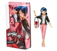 BANDAI - Miraculous Ladybug y Cat Noir - Muñeca - Marinette - Muñeca articulada 26 cm - P50005