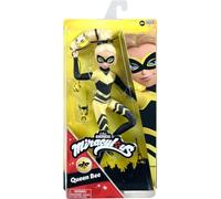 BANDAI - Miraculous Ladybug y Cat Noir - Muñeca - Reina Aguijon - Multicolor - Muñeca articulada 26 cm - P50003