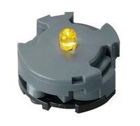 Bandai model kit- mg led unit set, color amarillo, 25825