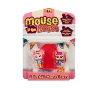 BANDAI- Mouse In The House Pack de 2 Figuras 10x14x3,5 cm Mod Sdos (CO07391)