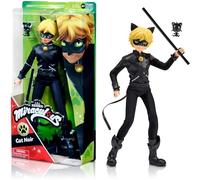 BANDAI - Muñeco Cat Noir Miraculous - Ladybug y Cat Noir - Muñeco articulado 26 cm