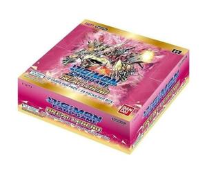 Bandai Namco Digimon Card Game - Great Legend Booster Display BT04 (24 Paquetes), EN