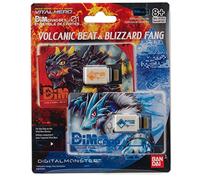 Bandai Namco - Digimon - Paquete de Cartas Dim Vital Hero (Volcanic Beat & Blizzard Fang)
