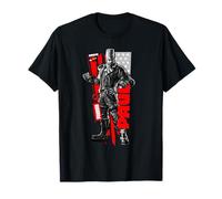 Bandai Namco Entertainment Inc. TEKKEN Camiseta Ilustrativa Unisex Personajes Manga Corta S Black