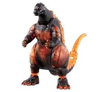 Bandai Namco - Godzilla - Figura de juguete de huevo transformador de Godzilla ardiente de 4 pulgadas