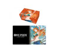 Bandai nami one piece playmat and storage card game box set