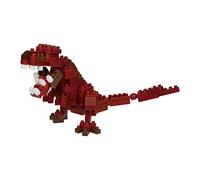 Bandai - Nanoblock - Tiranosaurio Rex - Dinosaurios - NBC320 - Multicolor, Recrea al Legendario Rey jurásico con Bloques diminutos, Un Reto prehistórico óptimo para Fans del modelismo y los Dinos