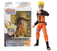 Figura Articulada Naruto Anime Heroes - Uzumaki Naruto Sage Mode 17 cm