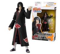 BANDAI - Naruto Shippuden Anime Heroes Figura de Acción Itachi Uchiha 17cm - 36904 Multicolor - Figuras articuladas Ideal para los fanaticos de la Serie.