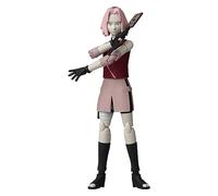 BANDAI - Naruto Shippuden Anime Heroes Figura de Acción Sakura Haruno 17cm - 36909 Multicolor - Figuras articuladas poseable con Manos y Accesorios Intercambiables.