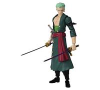 BANDAI - One Piece Anime Heroes Figura de Acción Roronoa Zoro 17cm - 36932 Multicolor - Figuras articuladas - ¡Hazte con el Tesoro de Las Figuras Anime Heroes de One Piece!.