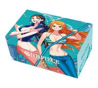 Bandai one piece Juego de Cartas Caja de Almacenaje Nami & Robin Japón Oficial