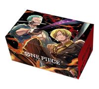 Bandai one piece Juego de Cartas Caja de Almacenaje Zoro & Sanji Japón Oficial