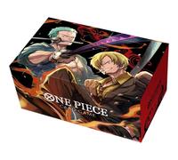 Bandai one piece Juego de Cartas Caja de Almacenaje Zoro & Sanji Japón Oficial