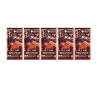 Bandai one piece Juego de Cartas PARAMOUNT Guerra OP-02 Booster 5 Pack TCG Japón