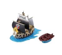 BANDAI One Piece - Model Kit - Ship - Spade Pirates (15 cm)