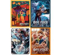 BANDAI One Piece Tarjeta Funda Oficial 7 Todos 4 Tipos Set JAPÓN OFICIAL