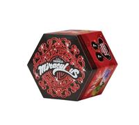 Bandai-P50500 Miraculous: Tales of Ladybug & Cat Noir Ladybug P50500-Caja Sorpresa con minifigura de Kwami para coleccionar, Modelo Aleatorio, Multicolor (P50500)