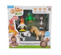 Bandai - La Granja de Zenón - Pack 5 Super Figuras La Granja De Zenón AR85500 Multicolor Explora el Mundo con el Pack de Super Figuras de Zenón, Diversión Total.