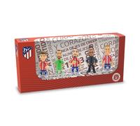 Bandai - Pack Minix con 5 figuras Atletico De Madrid 7 cm (MN10158)
