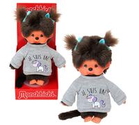 Bandai Peluche Monchichi Fille Licorne 20cm, CPDO151