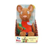 BANDAI Pip and Posy - Peluche parlante con rana, peluche parlante grande, juguete suave con sonidos, gran peluche con frases de programa de televisión