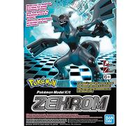 BANDAI Pokémon Model Kit - Figura articulada para construir 11 cm - Personaje Zekrom