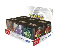 BANDAI Pokémon, TCG, Stacking Tins (Q1 2025), Colecciona y Juega con Tus Cartas favoritas, PC10211