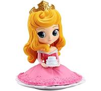 BANDAI - Q Posket Figura Disney Sugirly Princesa Aurora 85180: Figura de Aurora para Fanáticos de Princesas Disney