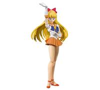 Bandai S.H. Figuarts Sailor Moon Sailor Venus Animation Color Edition Artemis 14 cm Action Figure