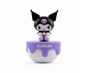 BANDAI Sanrio Capsule 50º Aniversario de Boda Hello Kitty and Friends - Figura Kuromi de colección de 8 cm con Caja de presentación, Bonitos Regalos Sanrio, coleccionables de Hello Kitty