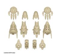 BANDAI SPIRITS 30MS - Juego de Piezas Opcionales 5 (Armadura Pesada) Modelo de plástico codificado por Colores a Escala 1/144