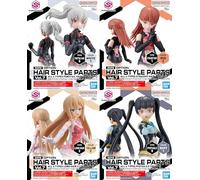 BANDAI SPIRITS 30MS - Option Hair Style Parts Vol.7 los 4 Tipos - Kit de Modelo