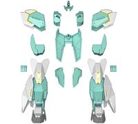 Bandai Kit de montaje Gundam Build Divers Re:Rise Nepteight Armor Unit HG 1/144 Multicolor