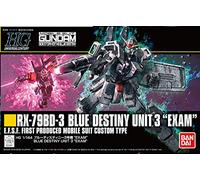 BANDAI SPIRITS Gundam - HG RX-79BD-3 Blue Destiny Unit 3 'Exam' 1/144 - Kit de Modelo
