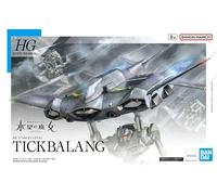 BANDAI SPIRITS HG Mobile Suit Gundam: Witch of Mercury Tick Balun - Modelo de plástico codificado por colores a escala 1/144