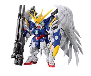BANDAI Spirits MGSD Mobile Suit Gundam W Endless Waltz Wing Gundam Zero EW - Modelo de plástico codificado por Colores