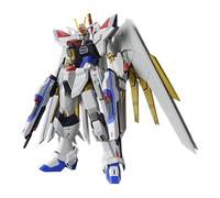 BANDAI SPIRITS Mighty Strike Freedom Gundam - Kit de modelo a escala 1/144 con sistema de acción SEED y materiales metálicos