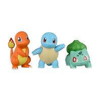 Bandai Spirits Pokemon Plamo Collection, Quick 11+13+17, Charmander, Bulbasaur & Squirtle Set, modelo de plástico codificado por colores