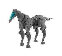 BANDAI SPIRITS Vehículo Exa de 30 mm (Horse Mecha Ver.) [Gris oscuro] Modelo de plástico codificado por colores a escala 1/144