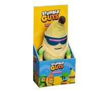 Bandai - Stumble Guys - Super Banana - Peluche Grande de 30 cm - Peluche para Videojuegos Stumble Guys - Peluche de plátano Coleccionable - Juguete Infantil de 2 años y + - PMS7208A