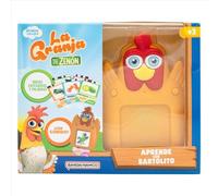 Bandai - Tablet Educativa Aprende con Bartolito - La Granja de Zenón - Juguete Interactivo Infantil con Cartas Educativas - Aprende Español e Inglés - Multicolor (GM85006)