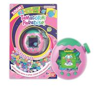 Bandai, Tamagotchi Land Paradise Mascota Virtual, Rosa 43421, Juguete Electrónico, Optimo para Niños Mayores de 6 Años Haz Zoom hacia el paraíso para cuidar de tu Mascota electrónica