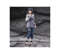 TAMASHII Nations S.H. Figuarts Naruto Shippuden Hyuga Hinata Noble White Sokai - Aprox. Figura de acción prepintada de PVC y ABS de 5.3 Pulgadas