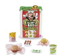 BANDAI Terror Fried Caja Viscosa Cuando la Comida Basura se Pone Mala, Descubre los 6 Compuestos Asquerosos en tu Menú y Las 5 Figuras Coleccionables Dentro, Multicolor, CO08094